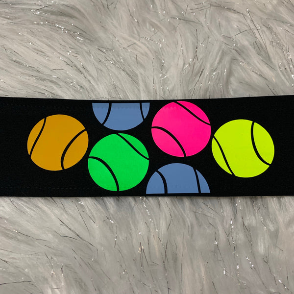 Glitter Tie Headband - 5 Tennis